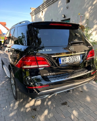 Mercedes-Benz GLE cena 165000 przebieg: 90883, rok produkcji 2018 z Warszawa małe 742